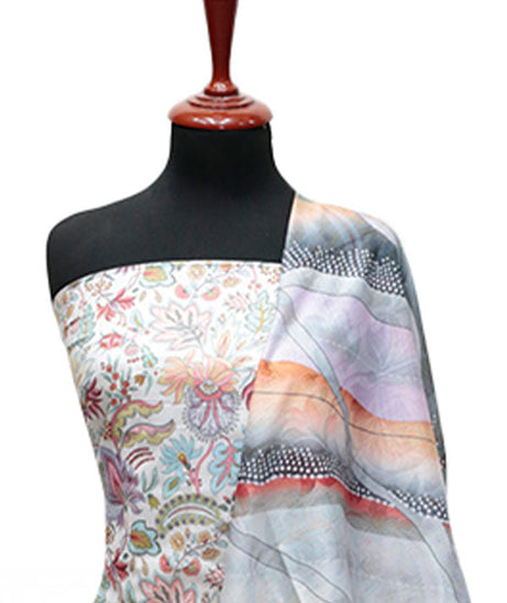 Crystal Premium Lawn`25 D#10 (Fawn)