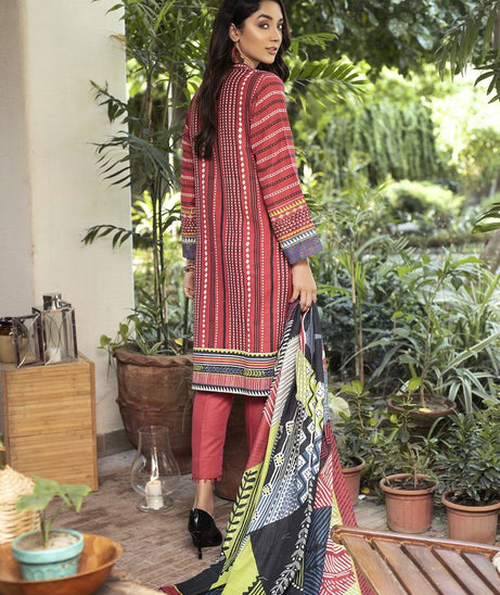 Lakhany Komal Khaddar`21 D#506 (Red)