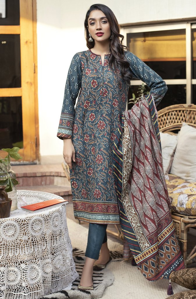 Lakhany Komal Khaddar`21 D#507 (D Green)