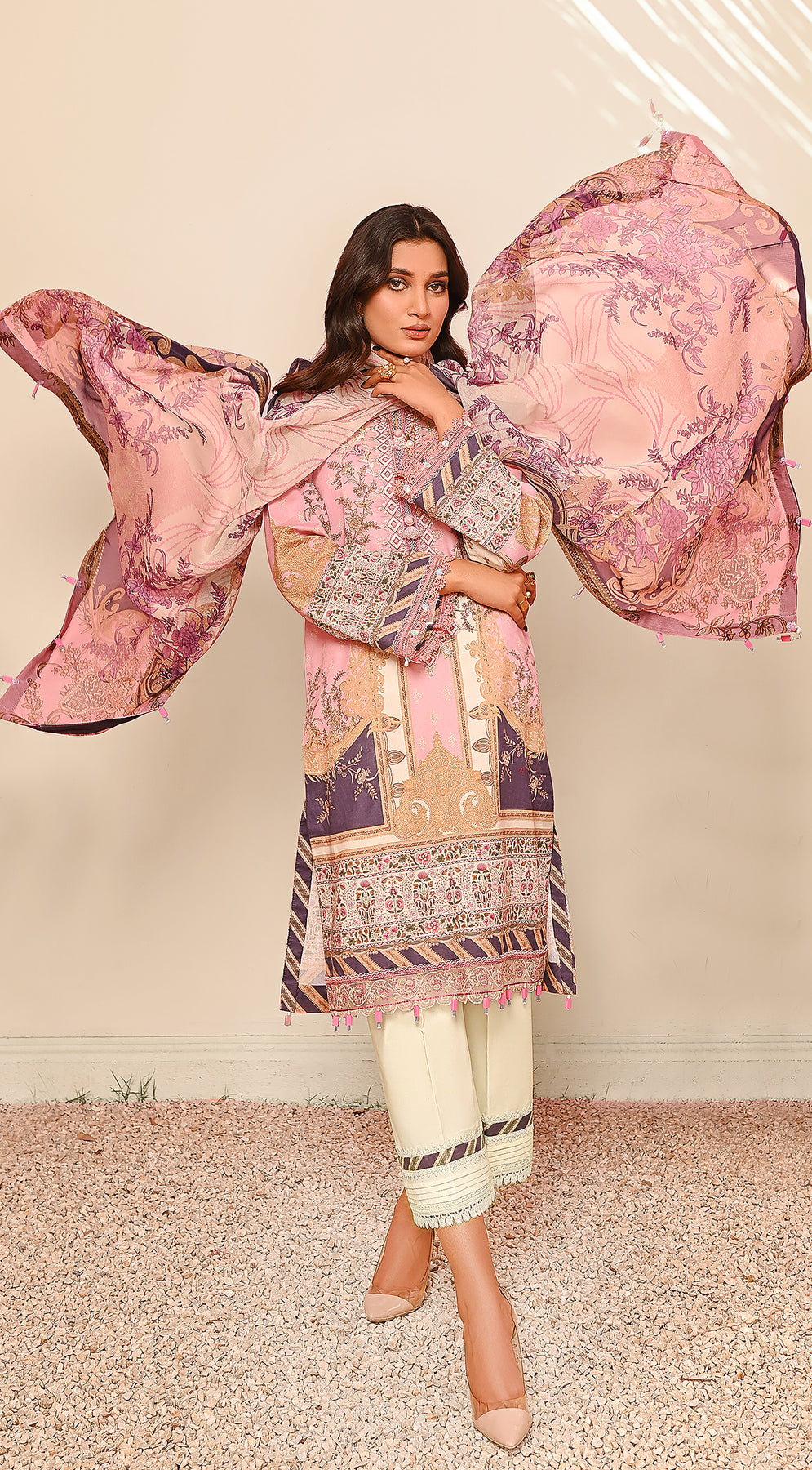 Anaya By Kiran Chaudhry Viva Prints`23 VP#01 MANIZEH