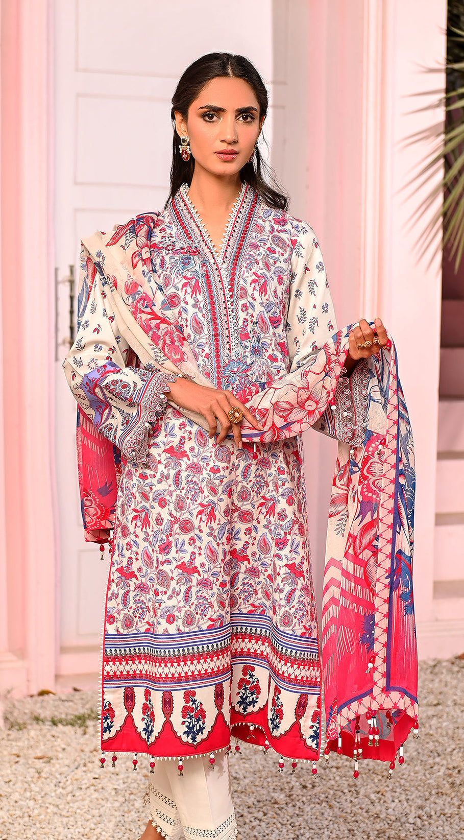 Anaya By Kiran Chaudhry Viva Prints`23 VP#12 MARIANNA