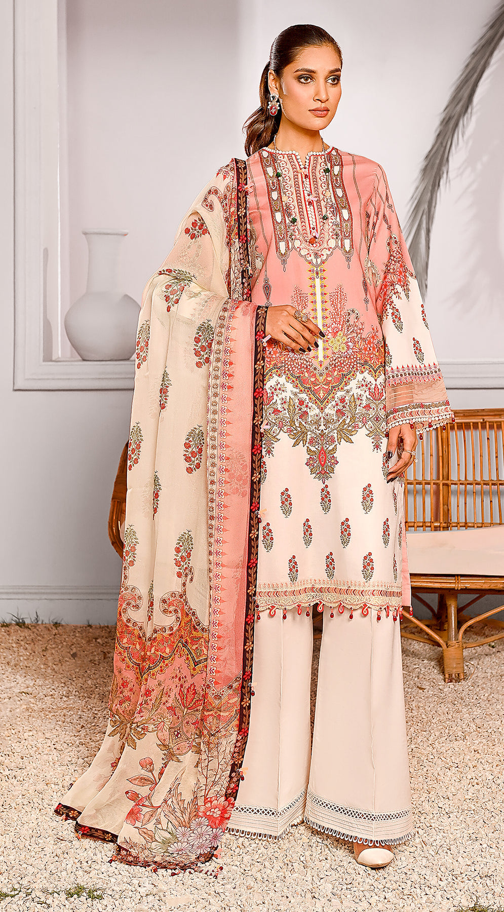Anaya By Kiran Chaudhry Viva Prints`23 VP#10 SHERINE