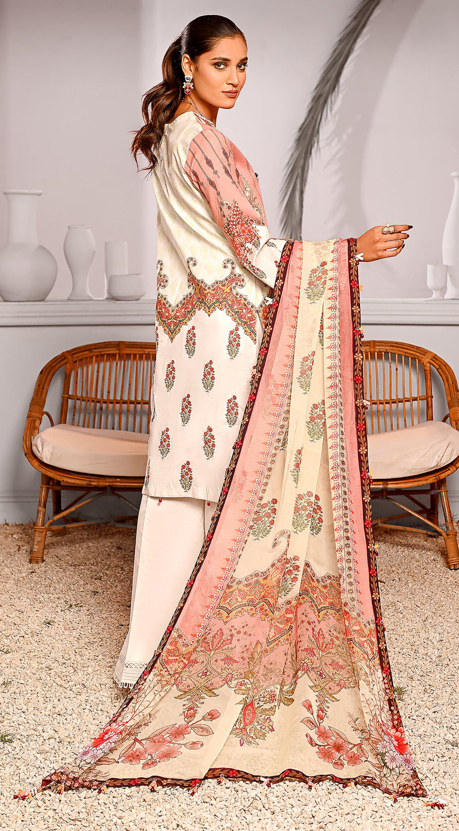 Anaya By Kiran Chaudhry Viva Prints`23 VP#10 SHERINE