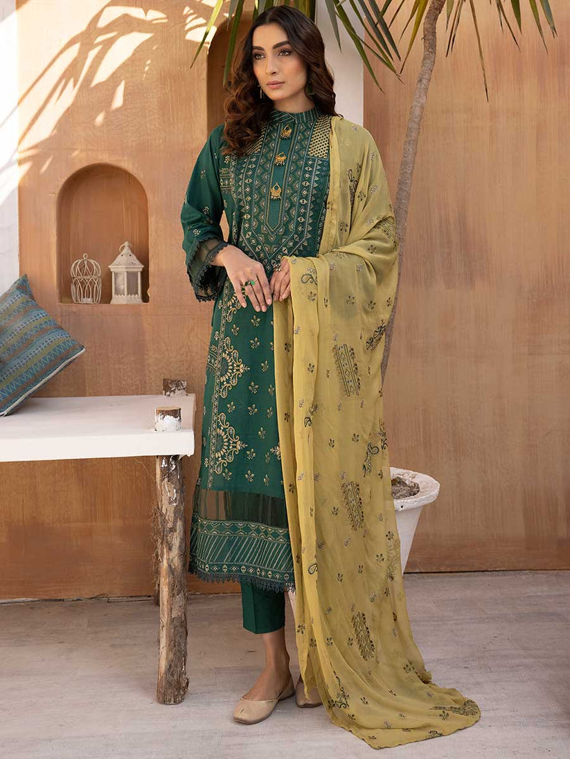Aalaya De Lace Emb Lawn'23 Vol#01 D#05