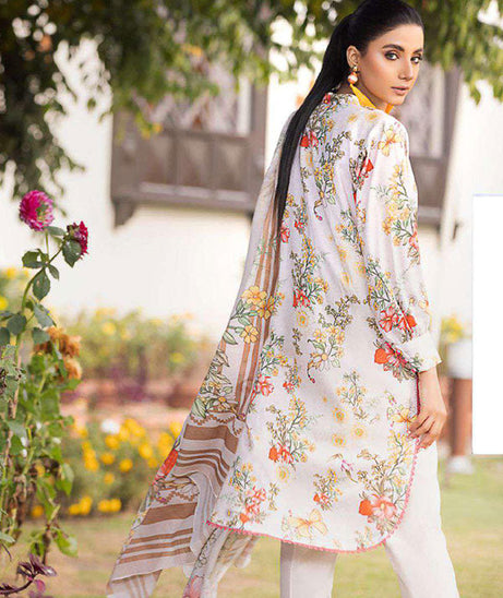 Deeba S/S Digital Lawn`23 D#1 (L Peach)