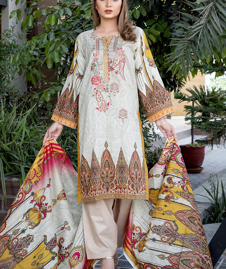 Diya D/Print Emb Lawn`21 D#1937