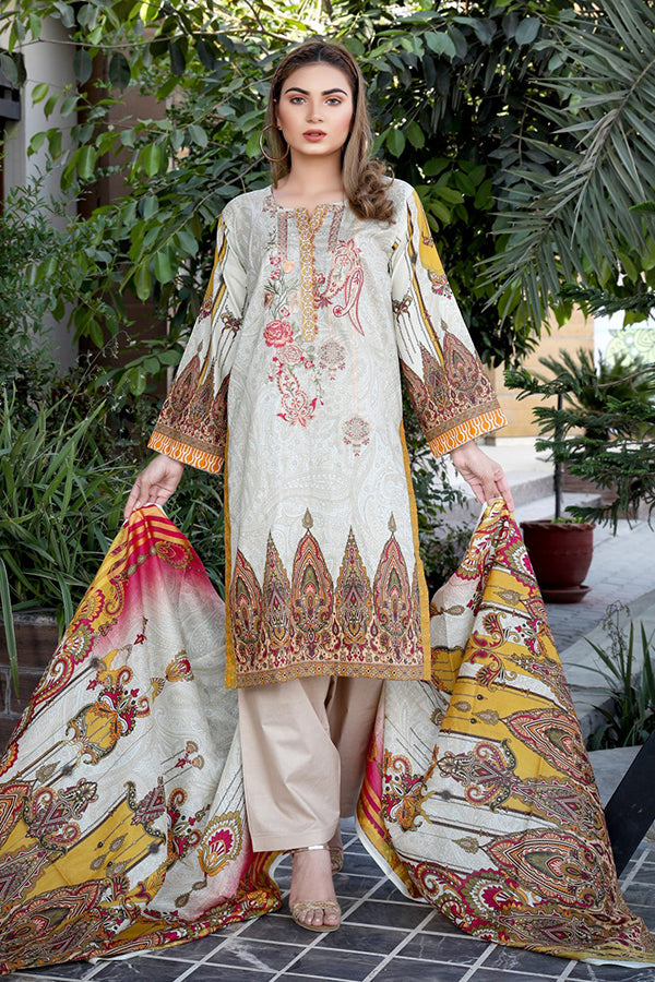 Diya D/Print Emb Lawn`21 D#1937