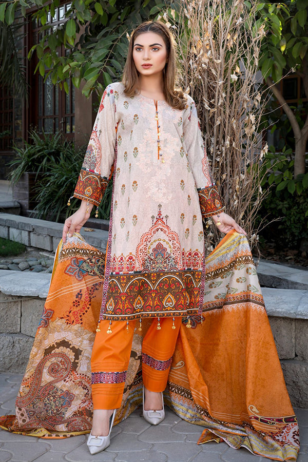 Diya D/Print Emb Lawn`21 D#1939