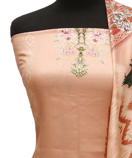 Egyption E9 D/Cotail Linen`21 D#17043 (Peach)