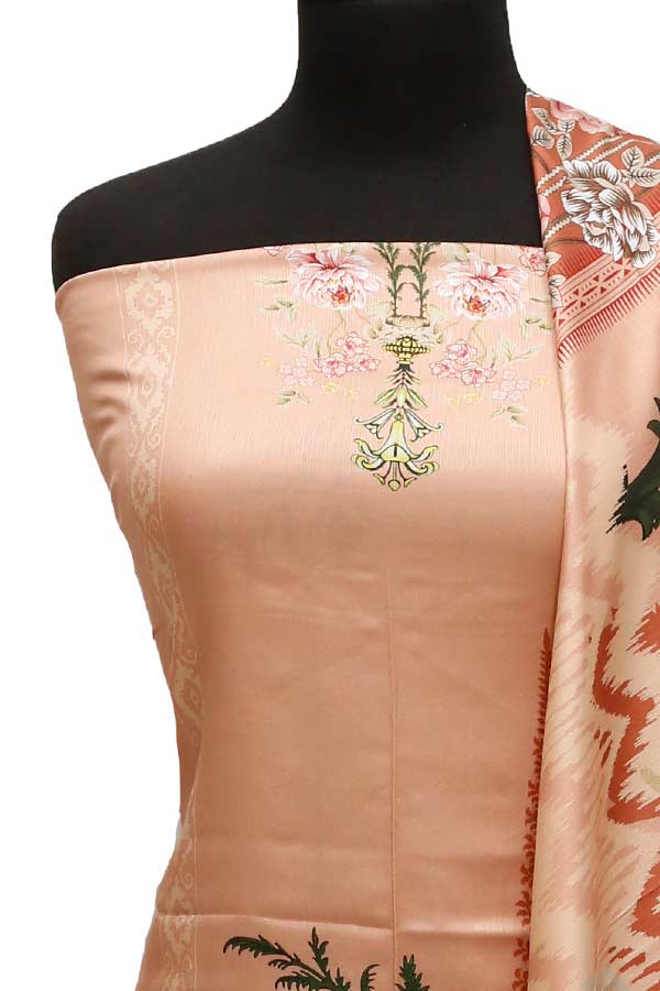 Egyption E9 D/Cotail Linen`21 D#17043 (Peach)