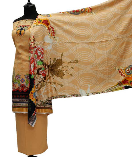 Egyptian E9 Jacquard Linen`21 D#2110 (Peach)