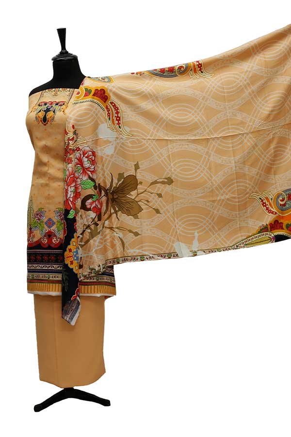 Egyptian E9 Jacquard Linen`21 D#2110 (Peach)