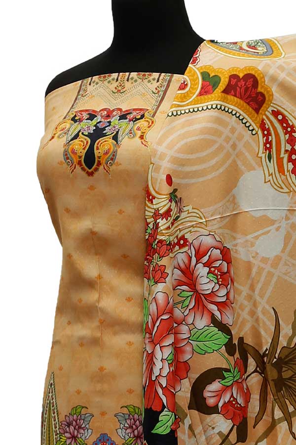 Egyptian E9 Jacquard Linen`21 D#2110 (Peach)