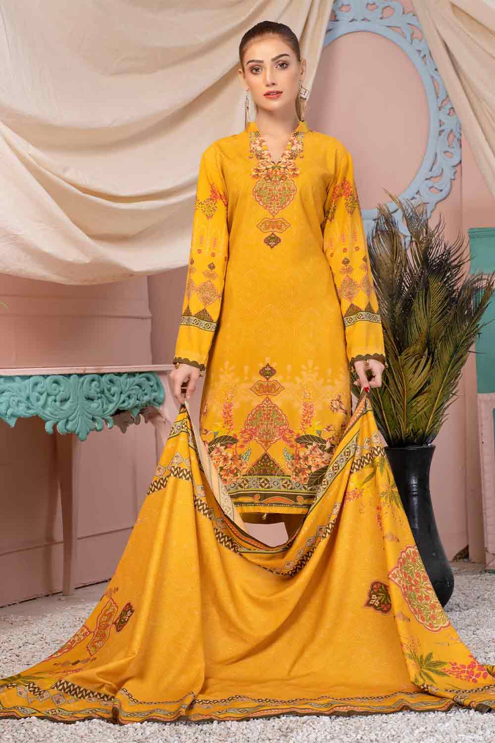 Egyption E9 D/Dhanak Linen'21 D#1505 Mustard