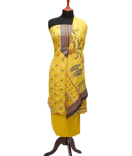 Egyption E9 Lawn V/Dupatta`23 D#6504 M Green