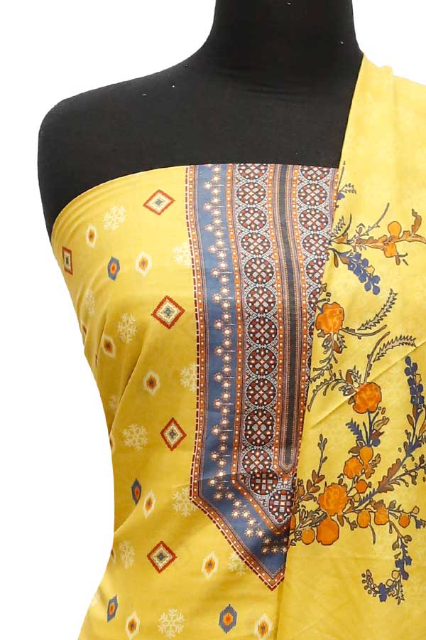 Egyption E9 Lawn V/Dupatta`23 D#6504 M Green