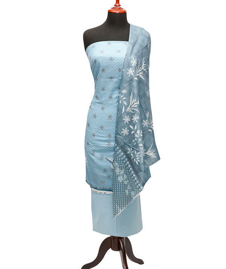Egyption E9 Lawn V/Dupatta`23 D#6509 Ferozi