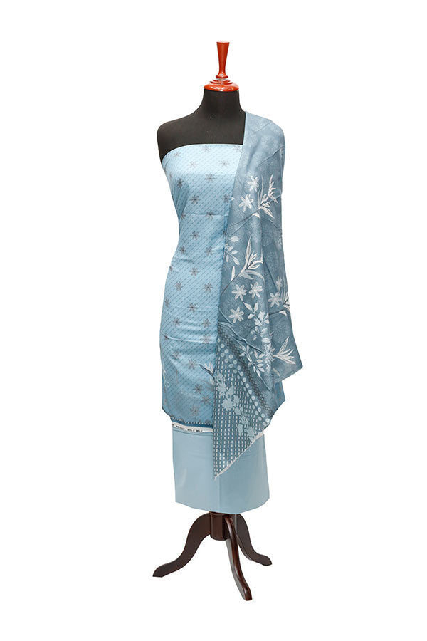 Egyption E9 Lawn V/Dupatta`23 D#6509 Ferozi
