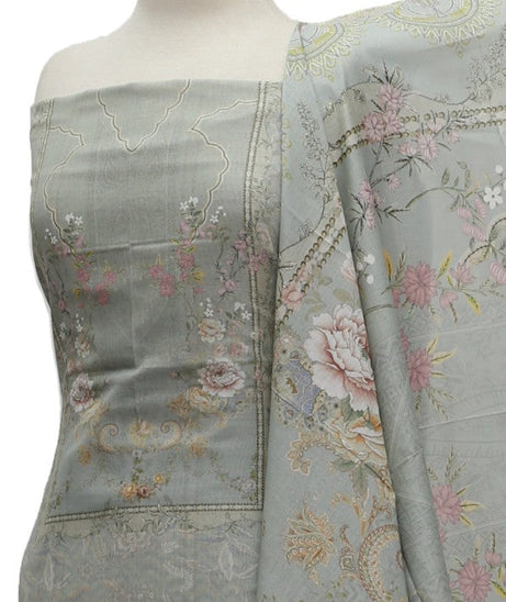 Eiza D/Print Lawn`21 D#13059 (Grey)