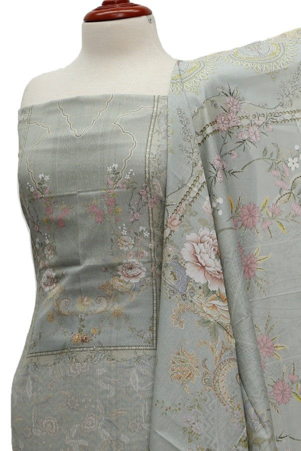 Eiza D/Print Lawn`21 D#13059 (Grey)