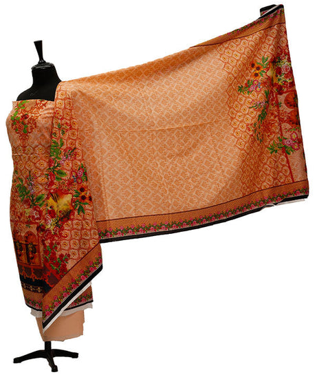 Eiza Print Lawn'21 D # 1040  Peach