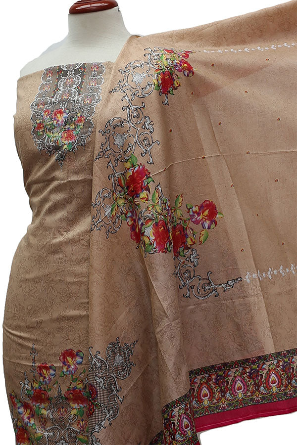 Eiza Print Lawn'21 D # 1041  Peach
