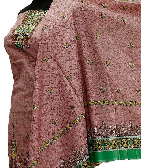 Eiza Print Lawn'21 D # 1045  Pink
