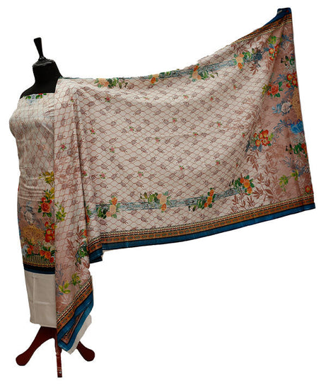 Eiza Print Lawn'21 D # 1047  Off White