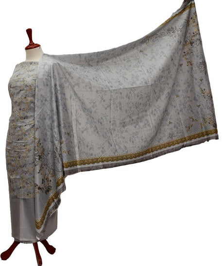 Eiza Print Lawn'21 D # 1051  Grey