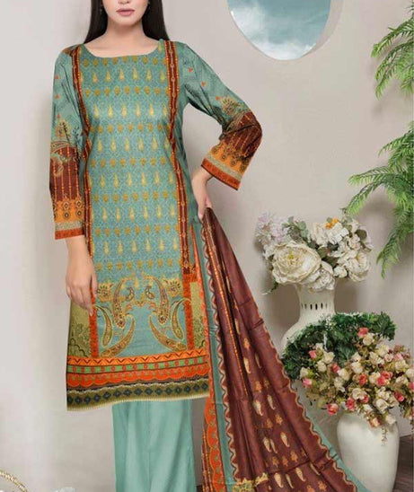 Emaan D/Print Linen'22 Vol-1 EM#9