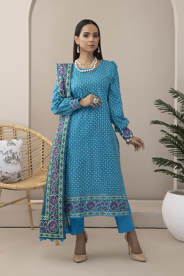 Erum Misha Print Lawn`23 (Vol-2) Ferozi