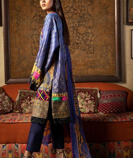 Esha Eshal Luxury Lawn`21 D#13024