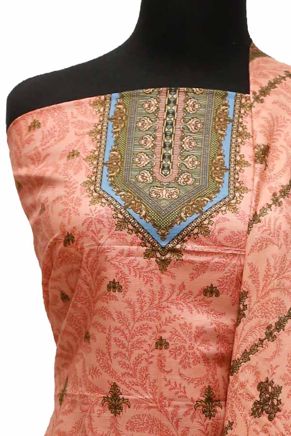FS Moonsoon Khaddar'21 D#2202 Peach
