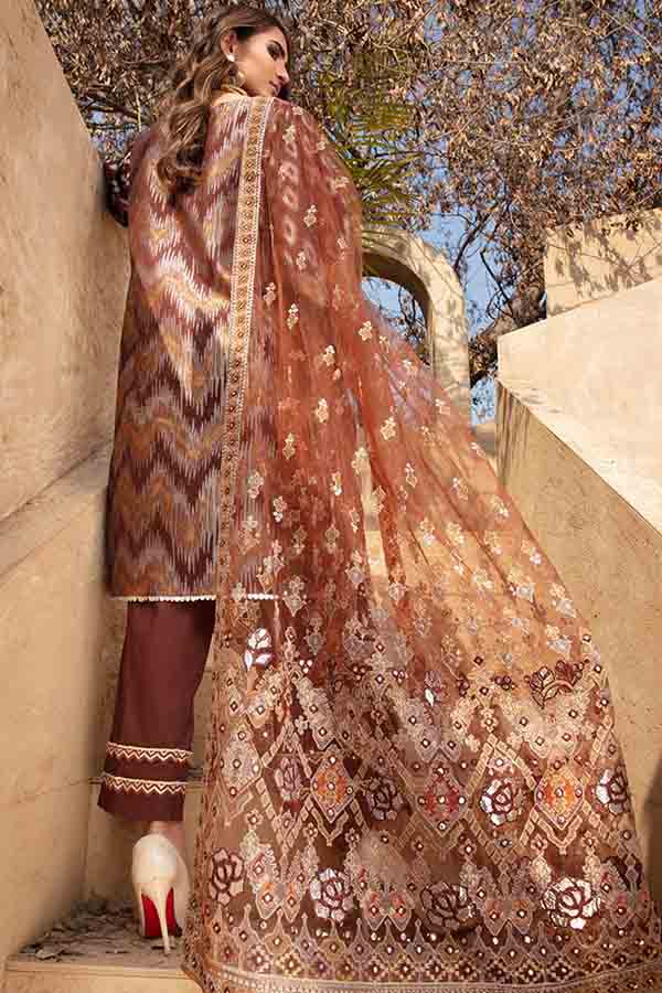 Shaista Farwa Brosha Lawn`21 D#109