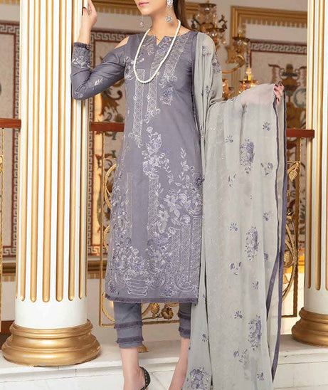 Fabura Luxury Emb Lawn`21 D#04