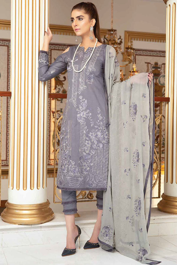 Fabura Luxury Emb Lawn`21 D#04