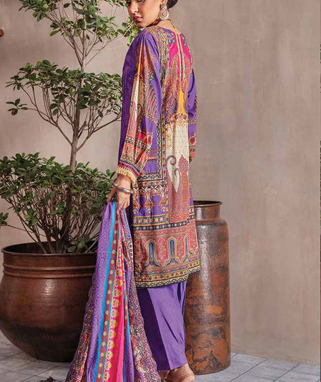 Feminine Digital Emb Lawn`22 D#04