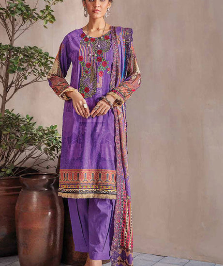 Feminine Digital Emb Lawn`22 D#04