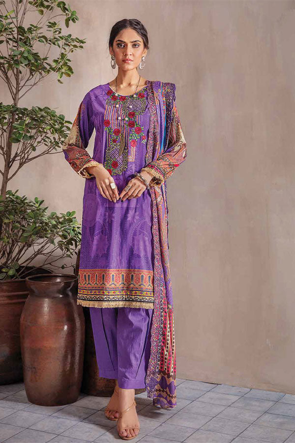 Feminine Digital Emb Lawn`22 D#04