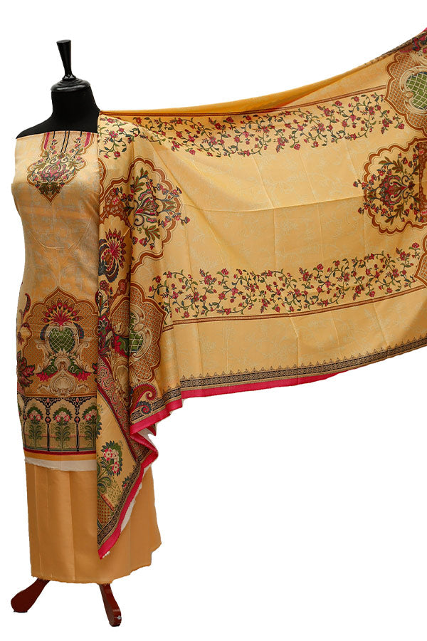 Firdous Digital Lawn'21 D#705 D Peach