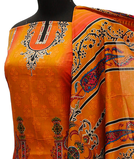 Firdous Digital Lawn'21 D#708 Mustard