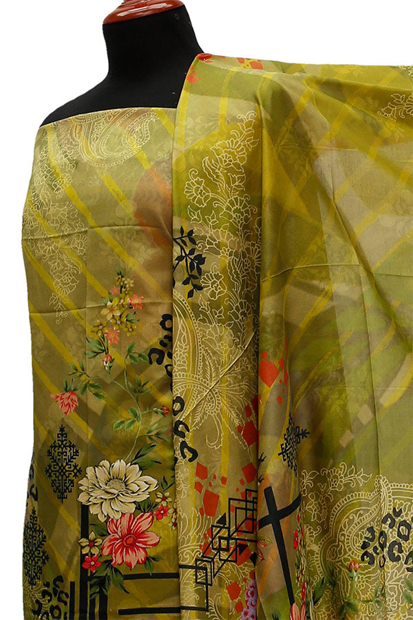 Firdous Digital Lawn'21 D#834 M Green