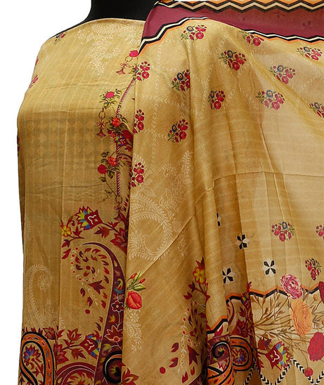 Firdous Digital Lawn'21 D#839 Golden