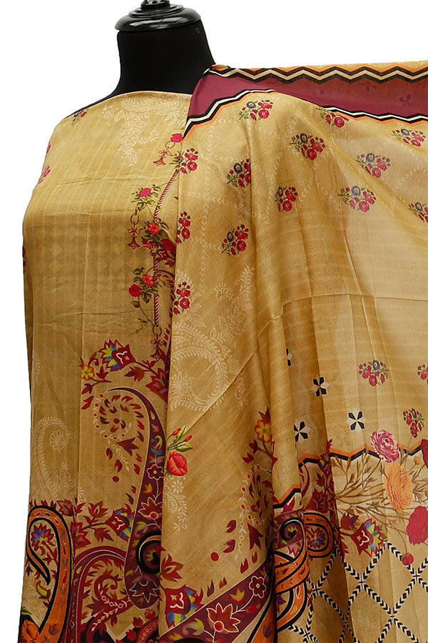 Firdous Digital Lawn'21 D#839 Golden
