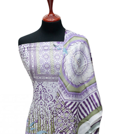 Firdous Korian N/Dupatta`25 D#10605 (Mauve)