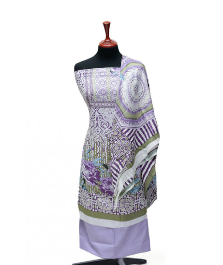 Firdous Korian N/Dupatta`25 D#10605 (Mauve)