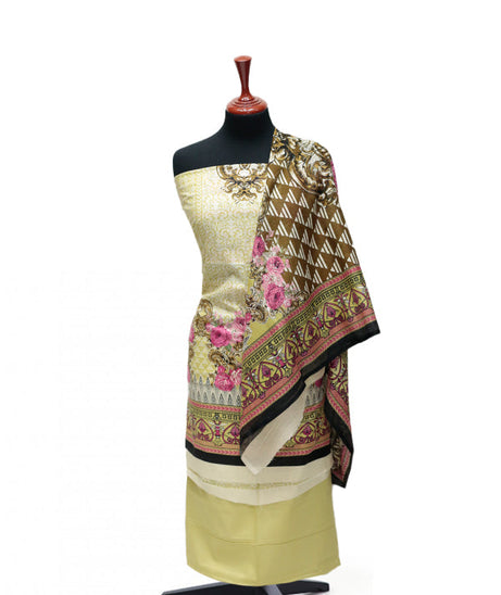 Firdous Korian N/Dupatta`25 D#12652 (Sea Green)