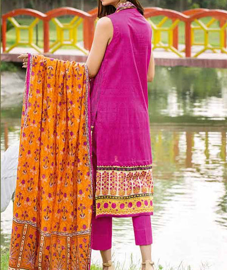 Five Star Divine Lawn`21 D#8031 Sh Pink