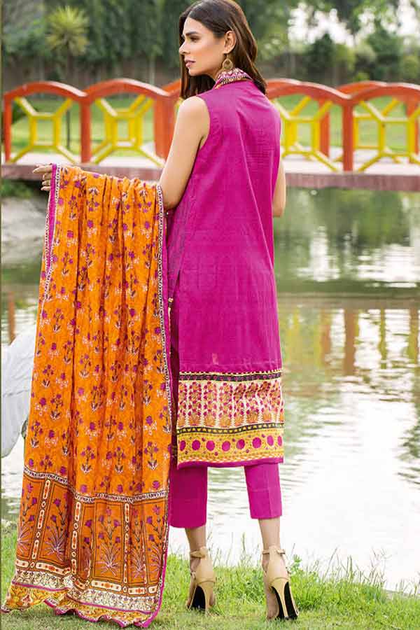 Five Star Divine Lawn`21 D#8031 Sh Pink