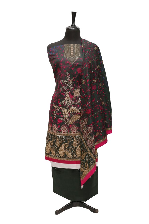 Five Star Monsoon Khaddar`21 D#2215 (M Green)